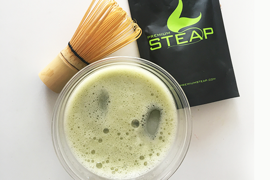 Iced Matcha Latte With Oat Milk Recipe