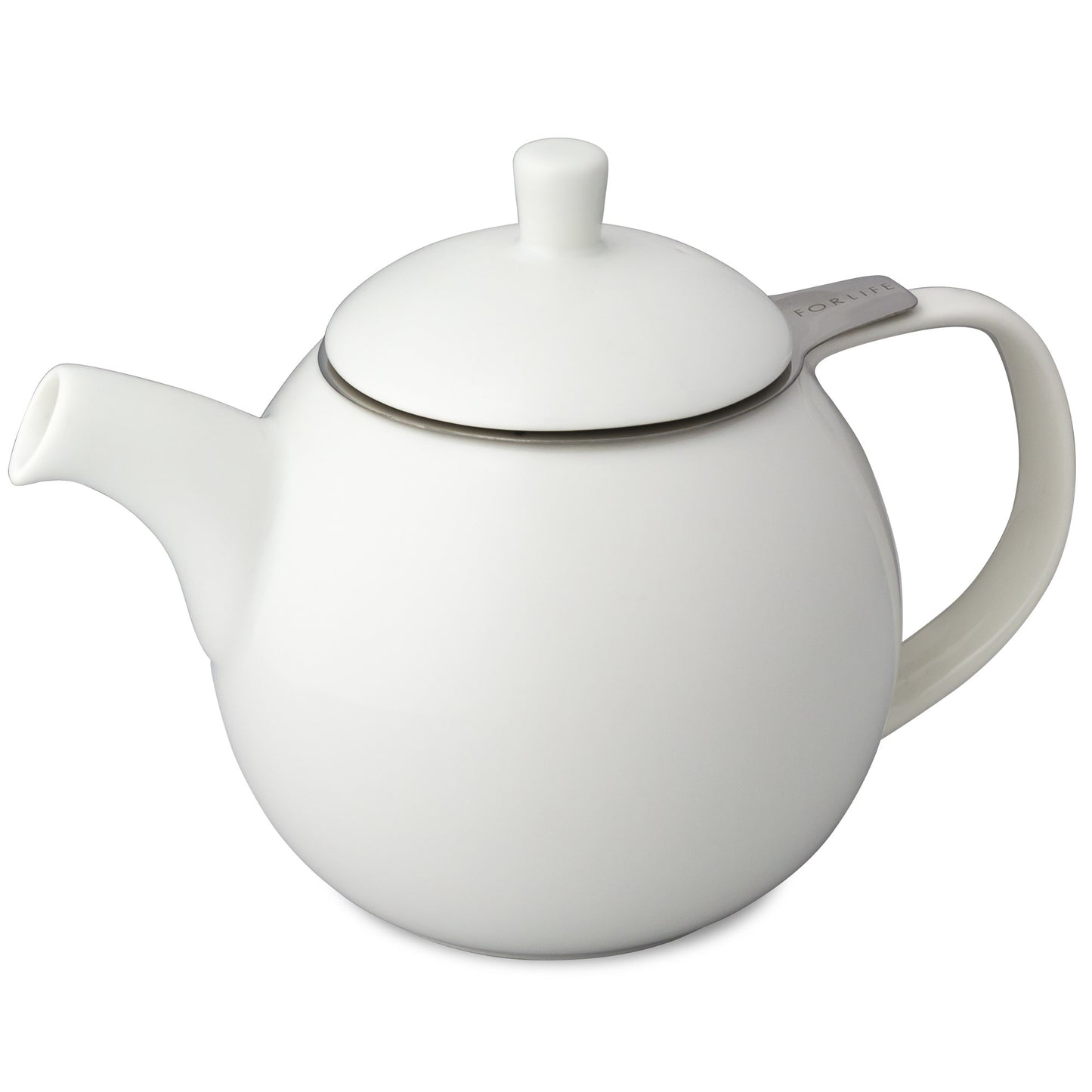 Curve Teapot with Infuser 45oz (Lime or White)